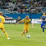 Украина - Казахстан 2:1. Игра