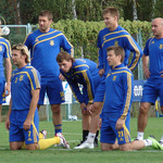 Открытая тренировка сборной Украины 1 сентября 2009 г.