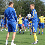 Открытая тренировка сборной Украины 1 сентября 2009 г.