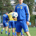 Открытая тренировка сборной Украины 1 сентября 2009 г.