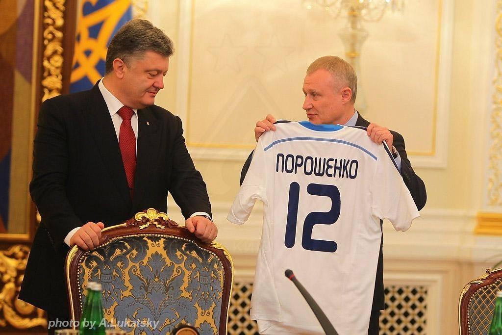 Порошенко: Уже в ближайшее время мы должны петь украинский футбольный гимн в Донецке (видео)